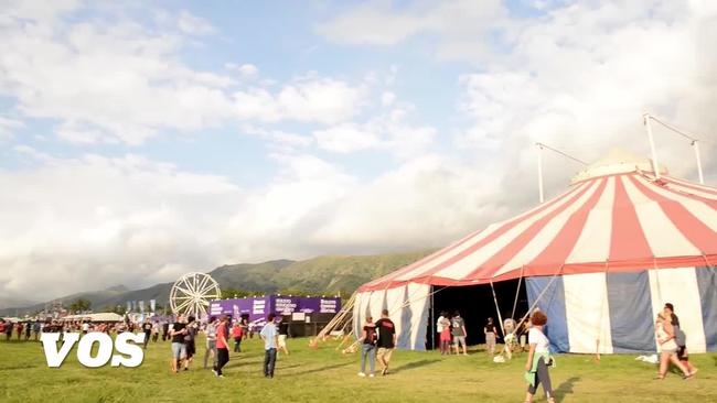 Video thumbnail for Un recorrido por el predio del Cosquín Rock 2015