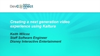 Creating a Next Generation Video Experience Using Kaltura